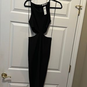 NWT Abercrombie and Fitch cut out high neck dress